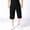 E7-Black, variant on Havenx Men's Cargo Capri Pants Below the Knee Elastic Waist Capris with Multi Pockets Pants Athletic Work Hiking Relaxed Fit Travel Clothes,Coffee M
