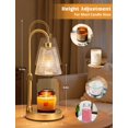thumbnail image 4 of Lámpara calentadora de velas Innqoo Gold con temporizador, regulable, 4 of 8