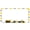 As The Picture 4, variant on 2pcs Red Lips Aluminum Tags Frames Premium License Plate Frames Solid Rust-Proof Holder for Front and Rear Car Tags With Screw Caps