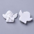 thumbnail image 2 of 20pc Resin Cabochons Cupid/Cherub White 30.5x25.5x9mm DIY, 2 of 2