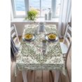thumbnail image 3 of Sage Green Boho Rectangle Tablecloth, Vintage Abstract Art Ethnic Tribe Waterproof & StainResistant Tablecloth, Washable Oil-proof Table Cover for Dining/Party/Wedding/Camping/Buffet 60x84 In, 3 of 9
