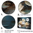 thumbnail image 3 of Designart "Moonlit Lotus Blossoms" Lotus Floater Framed Wall Art Prints, 3 of 5