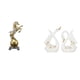 thumbnail image 1 of Elegante Figura De Resina De Pareja De Caballos Y Cisnes, Escultura Decorativa Moderna De Animales Para Sala De Estar, Oficina, Centro De Mesa, Estantería, Adorno Para Gabinete., 1 of 8