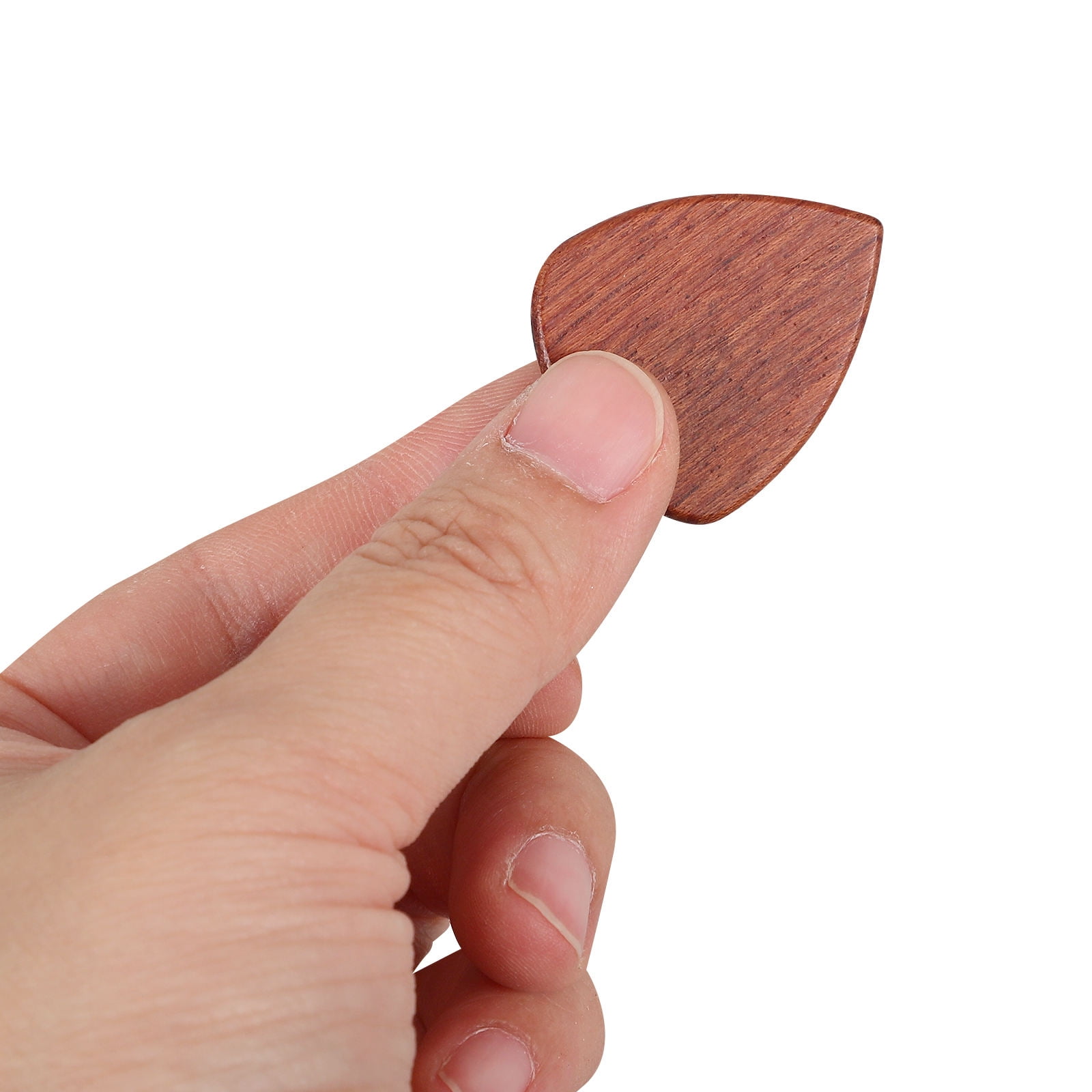 ELAYARD 1Set Wood Guitar Pick Holder Storage Box Portable Organizer for Acoustic Electric Guitar Travel