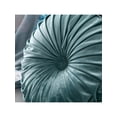 thumbnail image 3 of Velvet Pleated Round Pumpkin Pillow Couch Cushion Floor Pillow Home Decor, 3 of 4