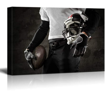 wall26 Canvas Prints Wall Art - American Football Uniform | Modern Wall Decor/Home Decoration Stretched Gallery Canvas Wrap Giclee Print. Ready to Hang - 16