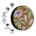 thumbnail image 5 of 17'' Floral Art Patterns Tire Cover, Universal Spare Wheel Covers, Dust-Proof, Water-Proof, Sun-Proof and Corrosion-Proof, 5 of 9
