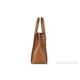 thumbnail image 5 of MICHAEL KORS Mercer 35S1GM9M2B Medium Logo and Leather Accordion Crossbody Bag In Brown, 5 of 5