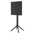 thumbnail image 4 of Compamia Sky Air Square Bar Set with 2 Barstools Black, 4 of 5