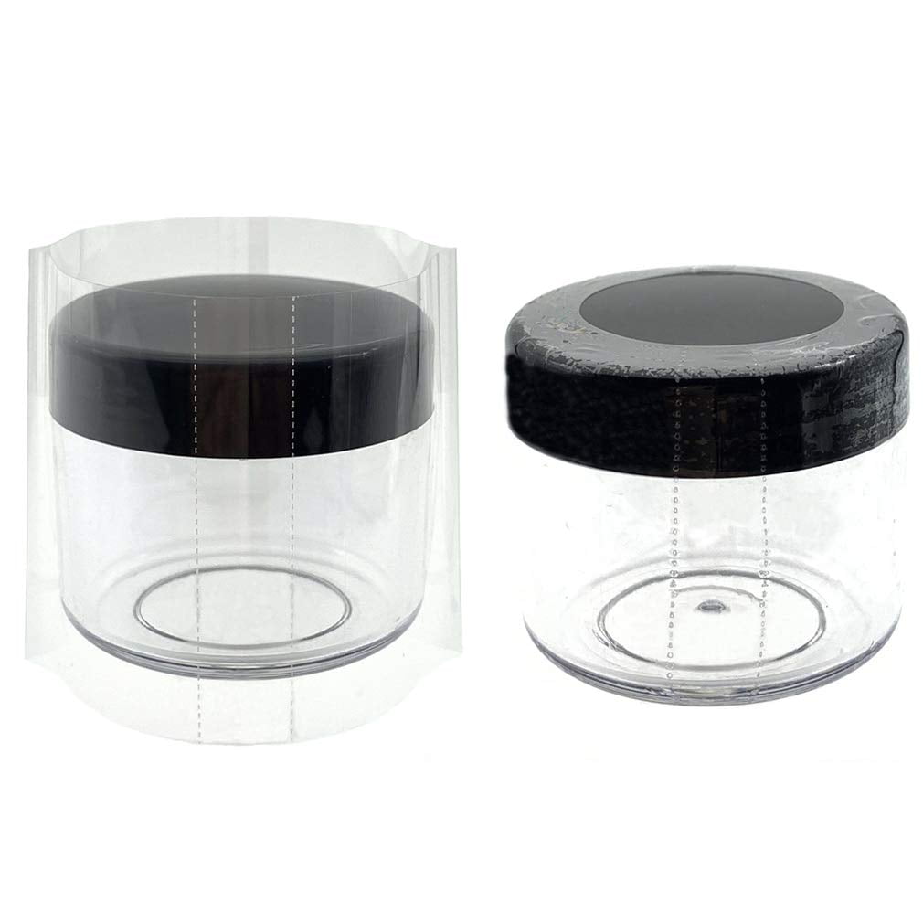 Make Products More Professional 200Pcs Heat Shrink Wrap Film Shrink Seal Bands for Lip Balm Jars Compatible Diameter Range: 1 1/4” – 1 1/2” Easy to Use For 20g container 