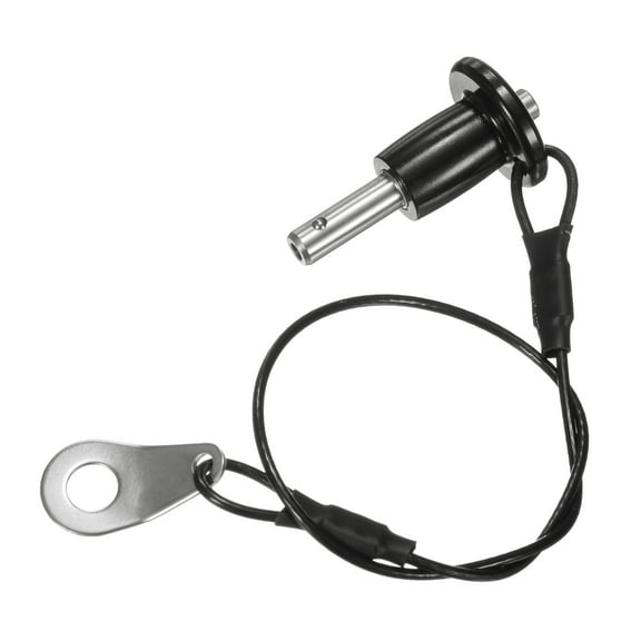 1 Pack Ball Locking Pins, 5mm Dia. 10mm Usage Length Button Handle Qick Release Pin