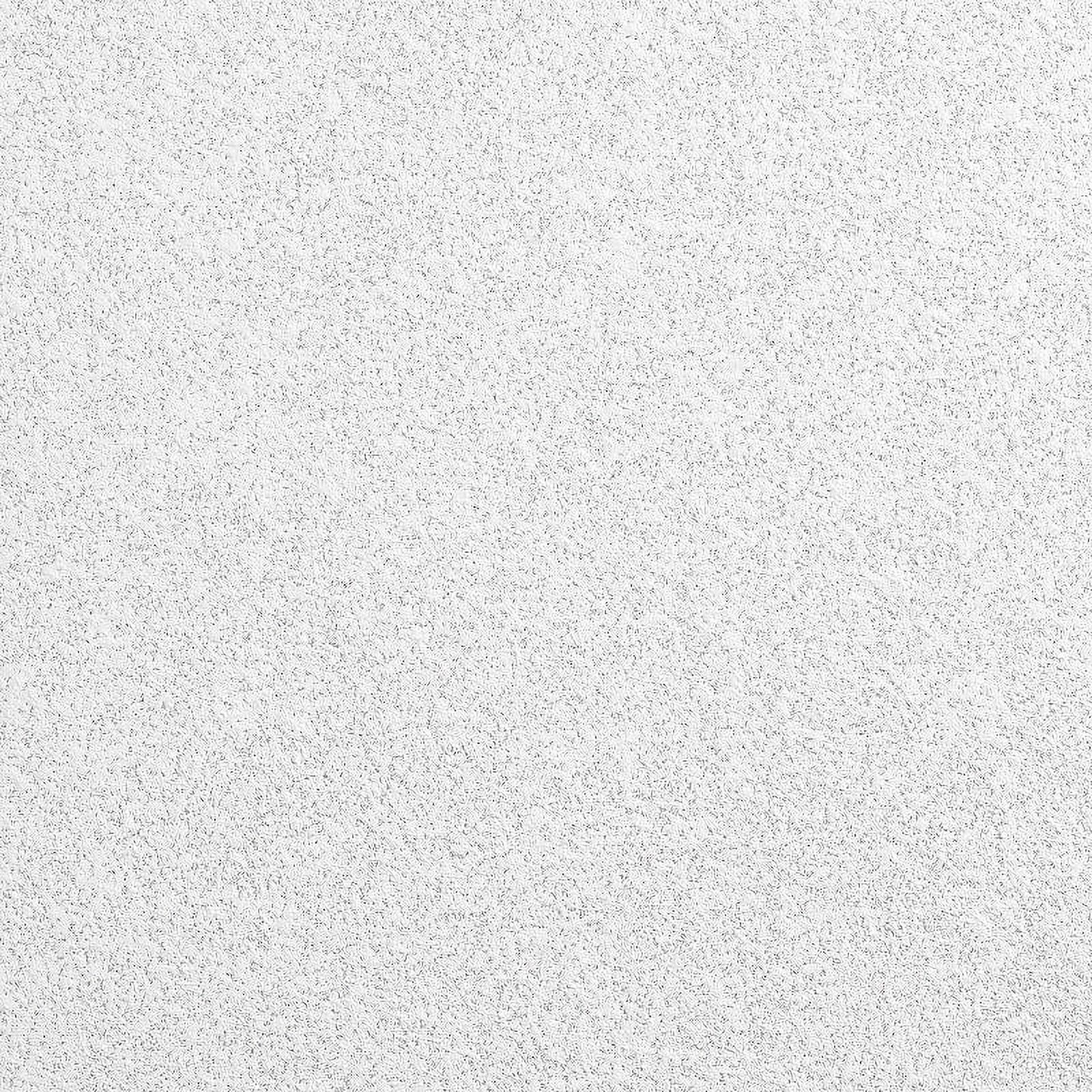 Armstrong 2x2 Ultima Health Zone Acoustic Mineral Fiber Ceiling Tiles for Suspended Ceiling Grids, 12-Tiles per Pack, White