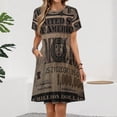 thumbnail image 2 of 1 Million Dollar Bill Sundress Short Sleeve Dress Summer Women Clothes Dress for Women Dresses, 2 of 7