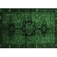 thumbnail image 1 of Ahgly Company Indoor Rectangle Persian Emerald Green Traditional Area Rugs, 5' x 8', 1 of 4