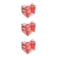thumbnail image 1 of VONKY 4pieces Compression Packing Cubes Set Time-Saving Solution For Organized Travel OxfordCloth Travel Organiser Bags red 3Set, 1 of 6