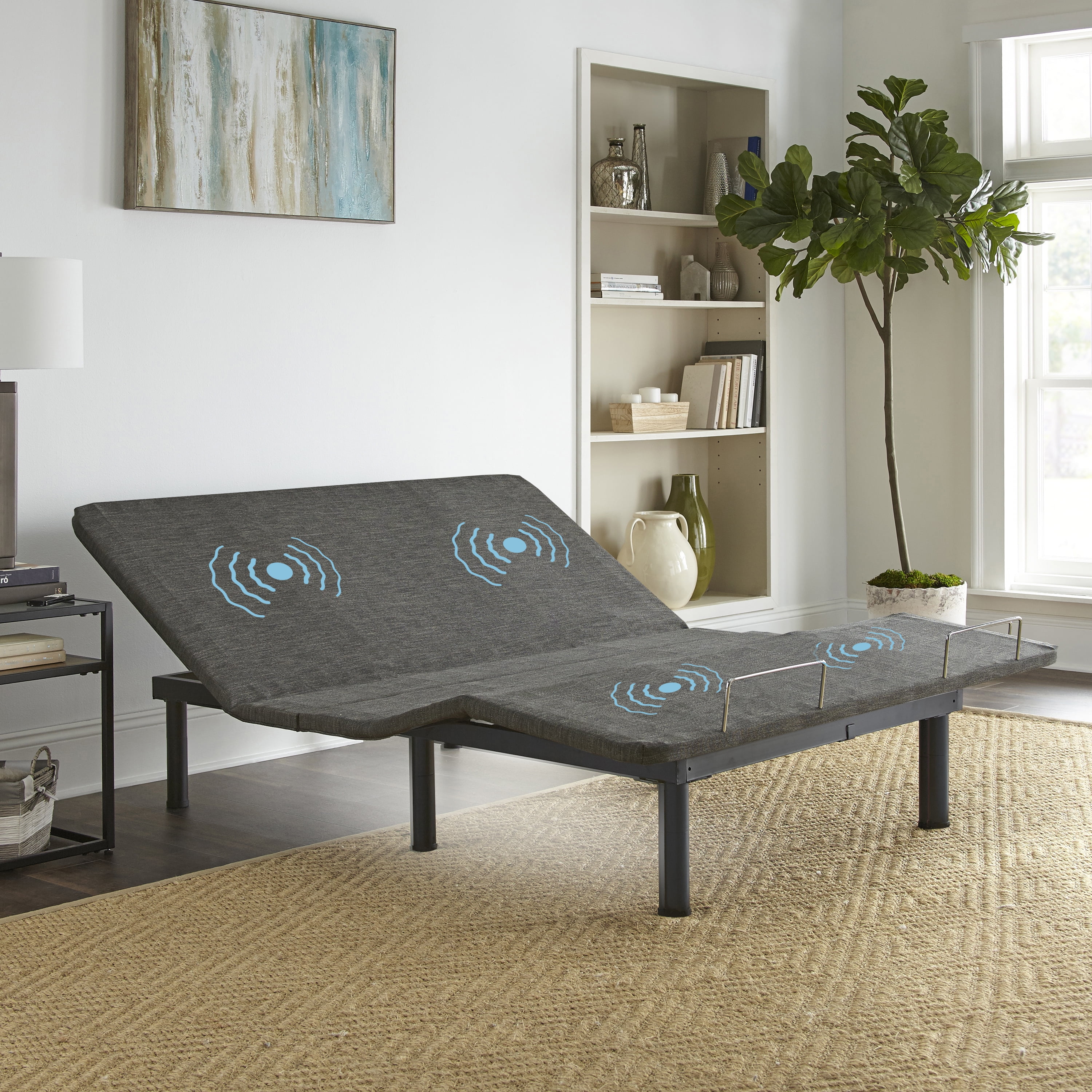 Boyd Sleep Adjusta-Flex Zero Gravity Adjustable Anti Snore Power Base with Massage, Queen