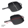 thumbnail image 2 of Sartén Jim Beam Grill Cuadrado Negro, 2 of 3