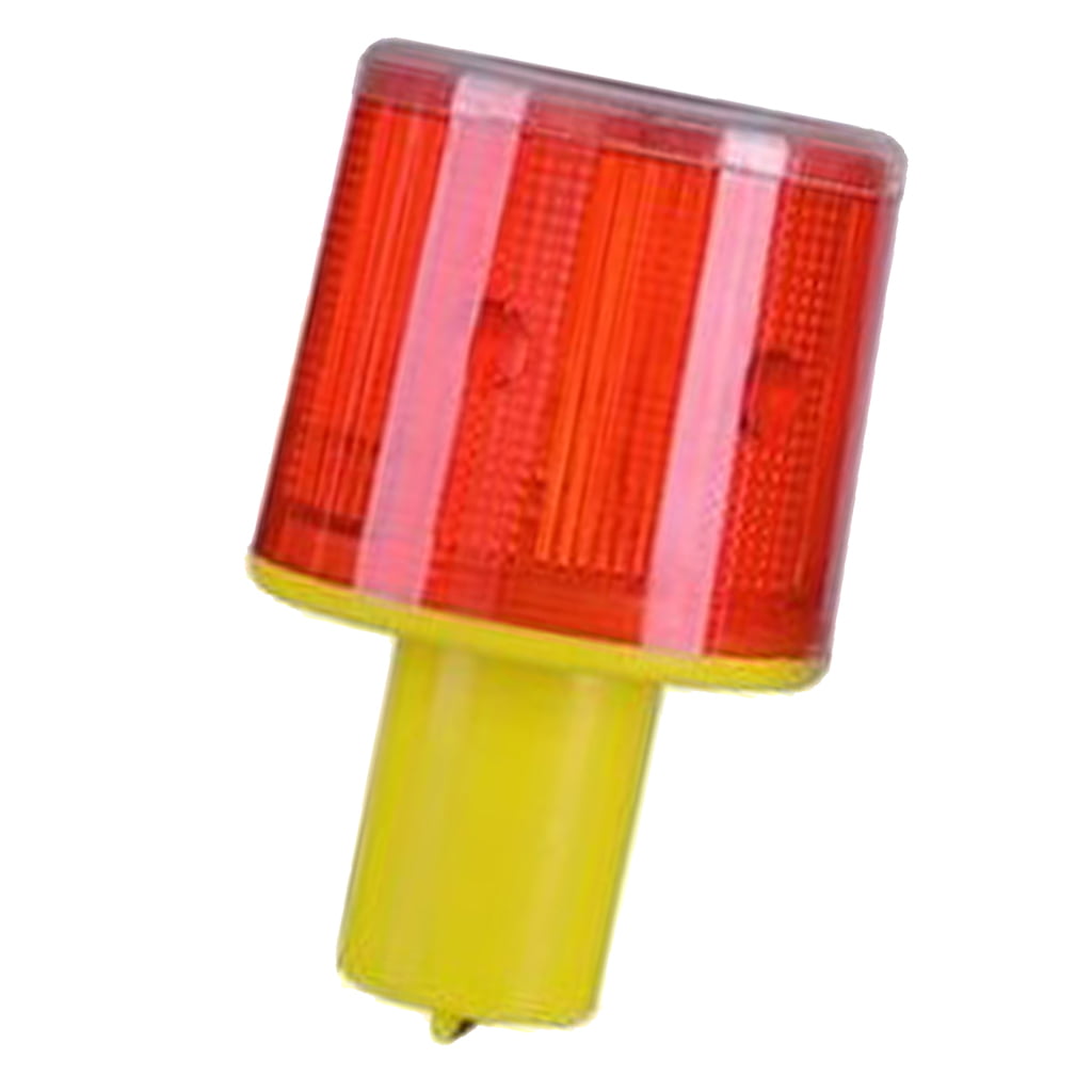 Solar LED Car Flash Strobe Beacon Light Emergency Traffic Warning Lamp E# 