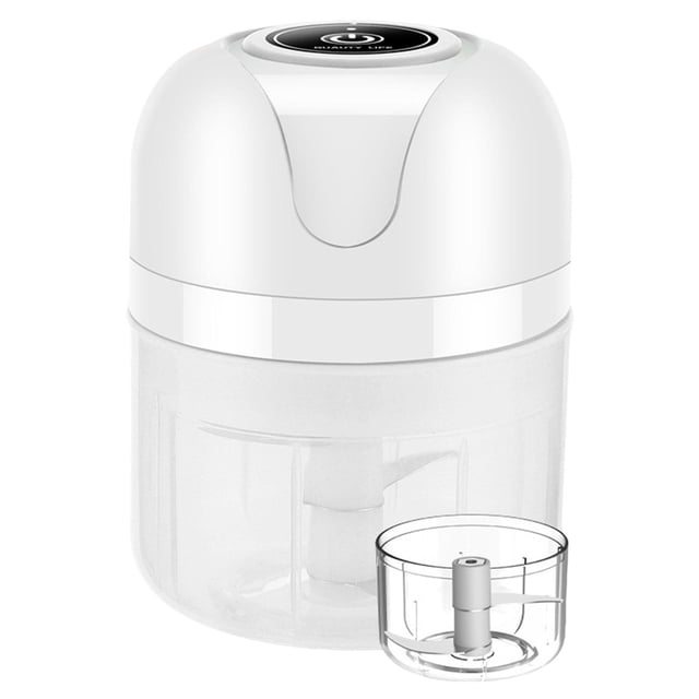 de eléctrico ámbrico de especias de pimiento vegetal Chop Cebolla Jengibre Blanco 100ML 250ML Gloria Picadora de ajo eléctrica