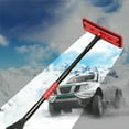 thumbnail image 5 of Retractable Snow Shovel with EVA Sponge Head, Aluminum Alloy Telescopic Handle, Double-Head Snow Removal Tool for Car, Lightweight, Easy Storage, Effective Snow and Ice Cleaning, 5 of 5