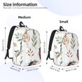 thumbnail image 2 of Balery Watercolor Ladybug Mochila Clásica Impresa Básica para Viaje, Mochila Escolar Resistente al Agua, Mochila de Lona con Correas Ajustables-Medium, 2 of 5