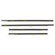 thumbnail image 2 of Moldado de Correa de la Puerta Trasera, Ruidos de Aislamiente Fuera de la ventana weatherstrip bindo impermeable 72450 SCA E01 4pcs resistente a la edad duradera para CRV 2002-2006, 2 of 7