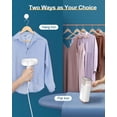 thumbnail image 4 of Vaporizador de ropa portátil de mano - Calentamiento rápido, con cepillo y taza medidora - Eliminador de arrugas para el hogar, la oficina y los viajes, 4 of 5