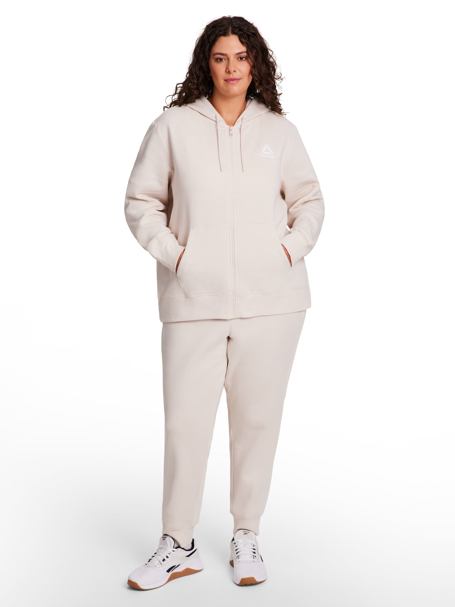 Reebok Women's and Women's Plus Game Day Zip Up Hoodie, Sizes XS-4X