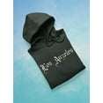 thumbnail image 3 of Old Gothic Los Angeles Banner Hoodie Women -Image by Shutterstock, Female Small, 3 of 4