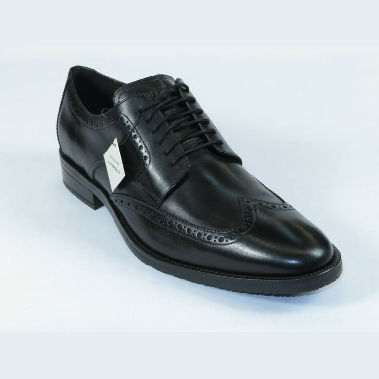 New W Box Cole Haan Men Size 10.5 Black Leather Lace Wing Oxford Grand 360 Shoes Amazon.com | Cole Haan, Men, Flexgrand360 Cap Toe Oxfords  main image 4