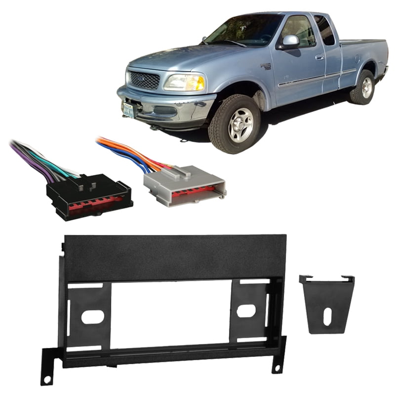 Fits Ford F150 19971998 Single DIN Stereo Harness Radio Install Dash