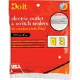 thumbnail image 2 of Thermwell Switch And Outlet Weatherstrip - Easy Installation - Multicolor, 2 of 3
