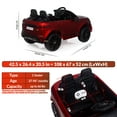 thumbnail image 4 of Range Rover 12V Electric Powered Ride on Car for Kids with Remote Control, 4 of 9