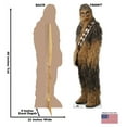 thumbnail image 3 of Advanced Graphics Chewbacca Cardboard Stand-Up, Life-Size, 88" x 25", 3 of 5