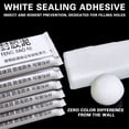 thumbnail image 4 of White Sealant Putty, Multi-Purpose Hole Filler for Home Repair with Flexible Adhesive Formula, Waterproof Plugging Compound for Plumbing HVAC Pipes, Plastic Clogging Mud (30g per Unit), 4 of 7