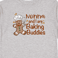 thumbnail image 4 of Inktastic Nonna And I Are Baking Buddies Boys or Girls Long Sleeve Toddler T-Shirt, 4 of 5