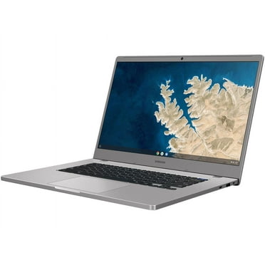 Glxy Samsung Chromebook 15.6" FHD Laptop, Intel, 4GB, 32GB SSD, Silver, XE350XBA-K01US