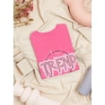 thumbnail image 3 of Trend Setter Is Here Sign Shaped T-Shirt Women -Image by Shutterstock, Female 3X-Large, 3 of 4