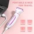 thumbnail image 3 of 4 in 1 Electric Razor for Women Cordless Hair Removal Ladies Shaver Painless Body Hair Trimmer Remover Rechargeable Epilator for Bikini Facial Nose Ear Eyebrows Leg, 3 of 7