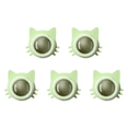 thumbnail image 1 of Pared Con Hierba Gatera para Masticar Gatitos Limpieza Dientes Juguete para Morder para Gatos (verde), 1 of 4