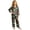 H6-Dark Green, variant on Christmas Silk Pajamas for Kids Girls 2 Piece Cute Graphic Pjs Fall Winter Button Down Long Sleeve Top and Pants Holiday Home Loungewear Sizes 7-8 Years