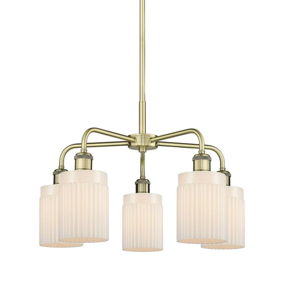 Innovations Lighting 516-5Cr-15-23 Hadley Chandelier Hadley 5 Light 23" Wide Chandelier -
