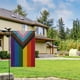 AVOIN colorlife Progrès Fierté Arc-en-Ciel Jardin Drapeau Vertical Double Face, Communauté LGBT Gay Fierté Lesbienne Transgenre – image 5 sur 5