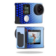 Skin Decal Wrap Compatible With GoPro Hero4 Silver Edition Sticker Design Hexagon Dream
