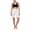 White, variant on Women's Plus Size Instant Shaping Seamless Slip Short