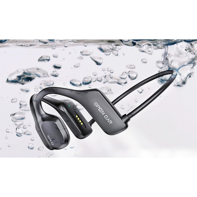 Auriculares de conducción ósea Johiear impermeables con MP3 de 16 GB