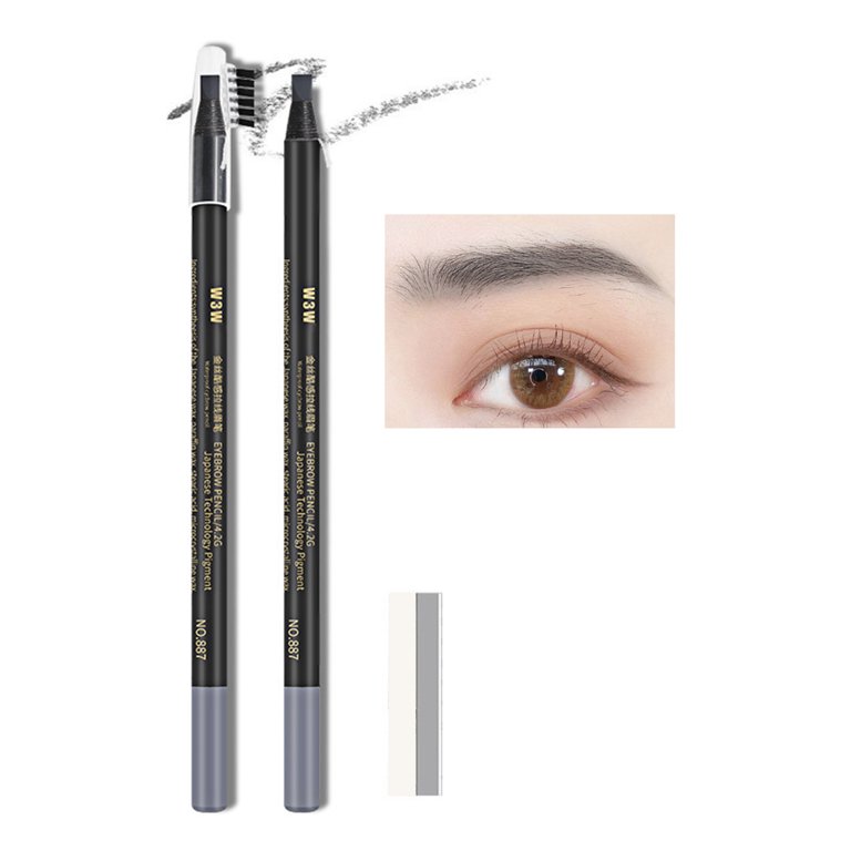 Decor Store 1 Set 4.2g Eyebrow Liner with Knife Brush Natural