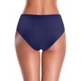 thumbnail image 2 of Bañador de Bikini para Mujer con Parte Inferior Torcida en la Parte Delantera Azul Profundo-C G Azul Profundo-C G Xishao ropa, 2 of 2