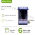 thumbnail image 2 of Filtro de Repuesto para filtro dispensador de agua 10 litros AVERA FPA10L Avera FPA10L, 2 of 9