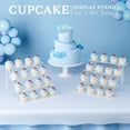 thumbnail image 4 of Perfume Organizer Display Stand Acrylic Cupcake Shelf ed Acrylic Risers for Display Cologne Organizer Holder Clear Plastic Display Riser Shelf for Collectibles Toys Cosmetics K, 4 of 7